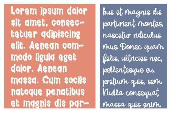 Brain Ooze Duo Font - Preview 3