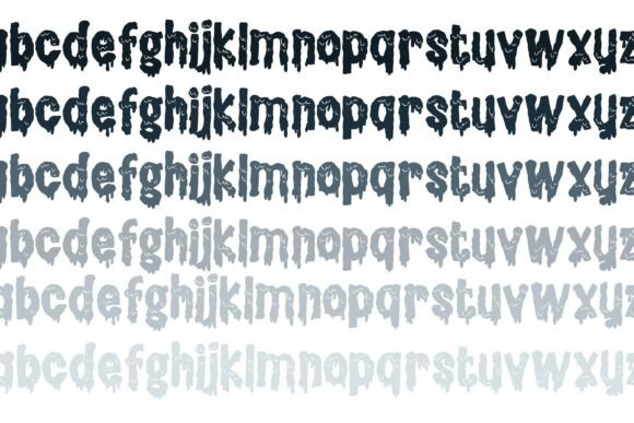 Brain Ooze Duo Font - Preview 4