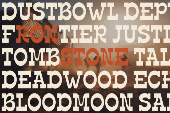 Buffalo Range Font - Preview 6