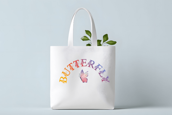 Butterfly Vintage Font - Preview 3