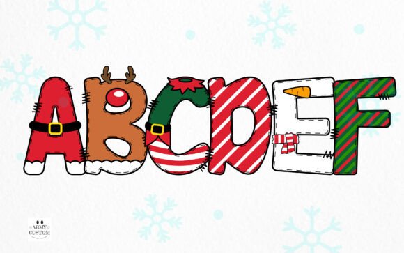 Christmas Bundle Font - Preview 1