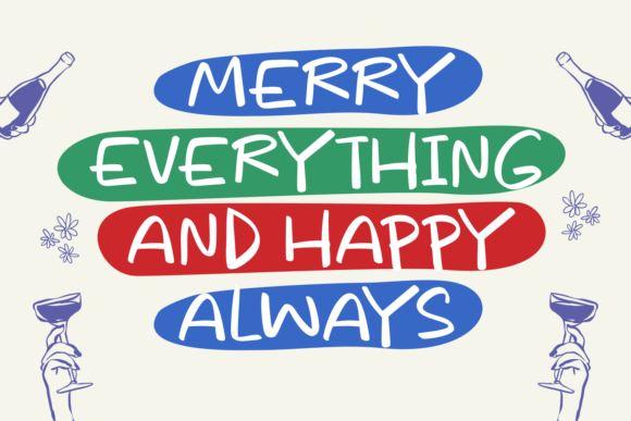 Christmas Daylight Font - Preview 2