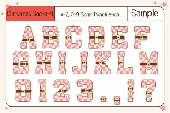 Christmas Santa Font - Preview 5
