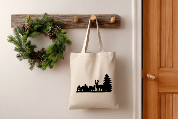 Christmas Villages Font PNG with transparent background - Preview 6