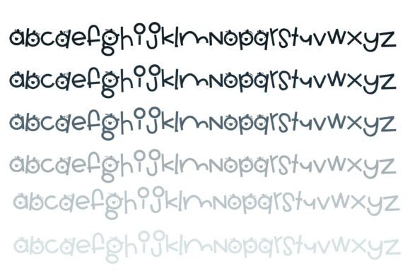 Cutie Halloween Trio Font - Preview 6