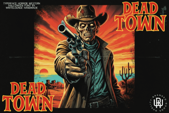 Dead Town Font - Preview 2