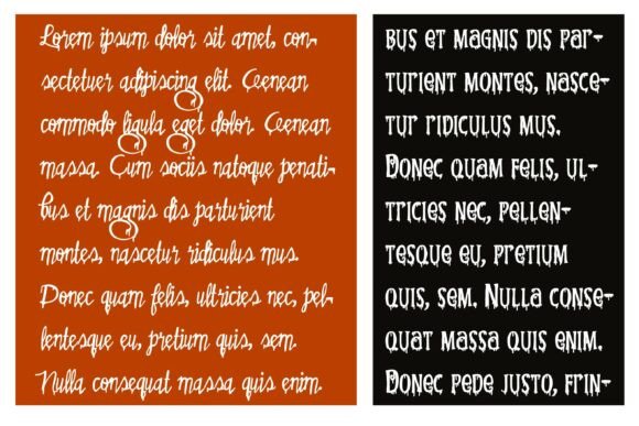 Ever Scary Trio Font - Preview 2