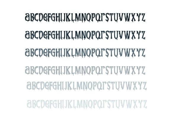 Ever Scary Trio Font - Preview 6