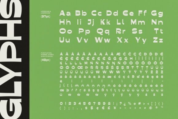 Flarequos Font - Preview 2
