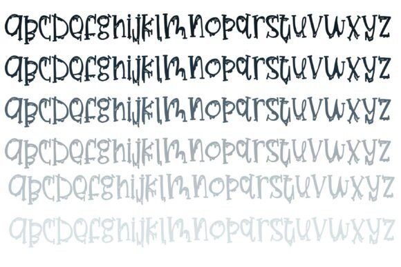 Froogfears Duo Font PNG with transparent background - Preview 5