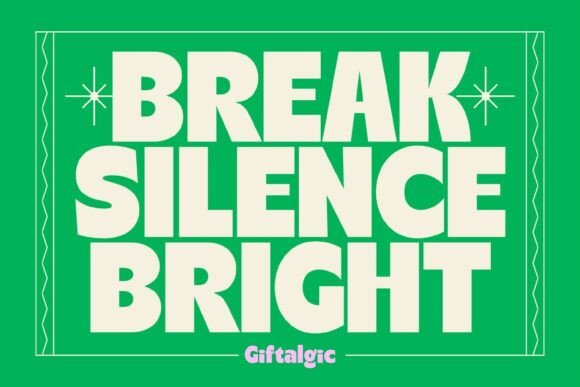 Giftalgic Font - Preview 6