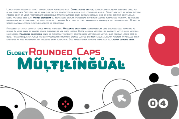 Globet in Capitals Font - Preview 2