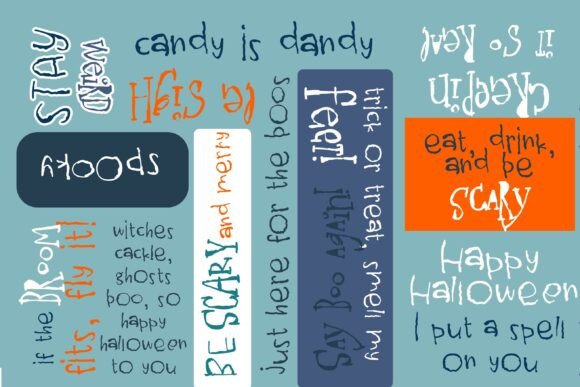 Gossip Ghoul Duo Font - Preview 1