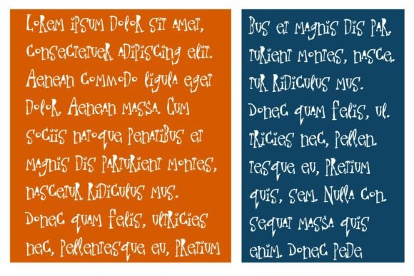 Gossip Ghoul Duo Font - Preview 3