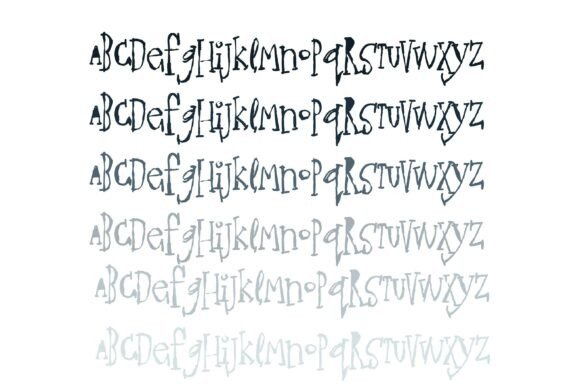 Gossip Ghoul Duo Font - Preview 5