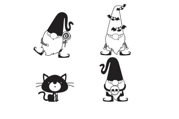 Halloween/ Fall Gnomes Font - Preview 4