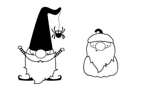 Halloween/ Fall Gnomes Font - Preview 6