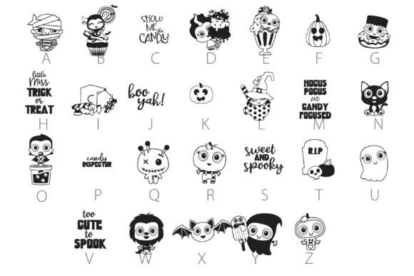 Halloween Sweeties Font - Preview 2