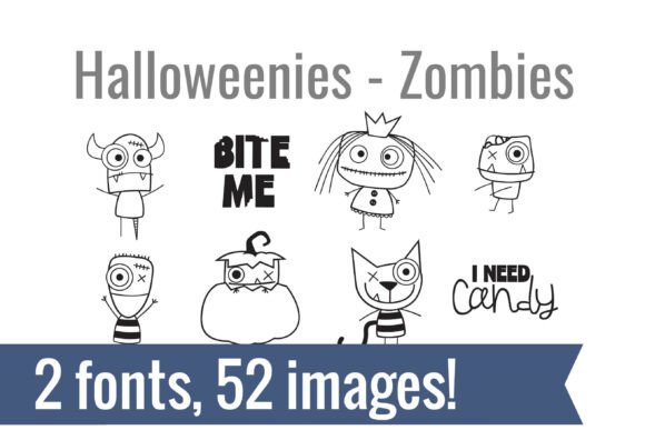 Halloweenies Font - Preview 1