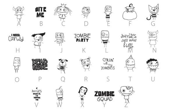 Halloweenies Font - Preview 3