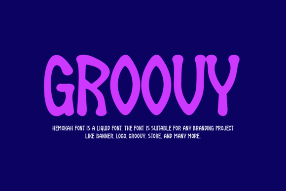 Hemokah Font PNG with transparent background - Preview 2