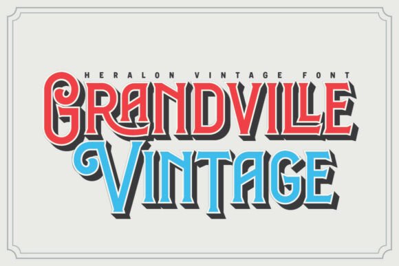 Heralon Font PNG with transparent background - Preview 4