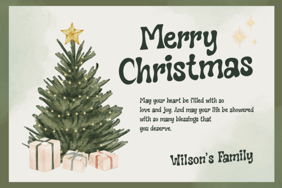 Jolly Christmas Font - Preview 5