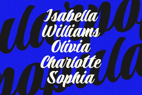 Latega Youffit Font font preview - 6