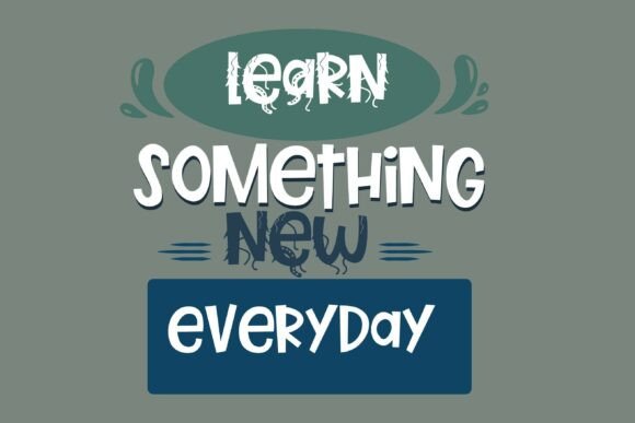 Marshberry Scary Trio Font PNG with transparent background - Preview 2