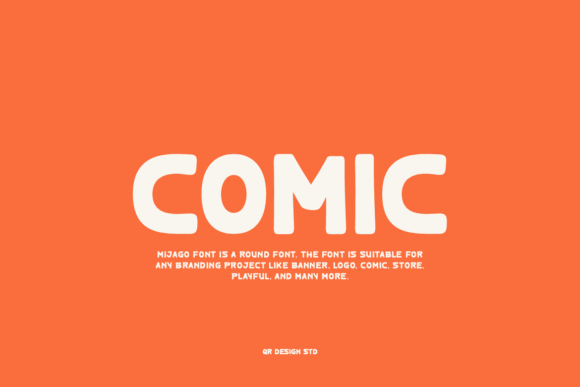 Mijago Font PNG with transparent background - Preview 1