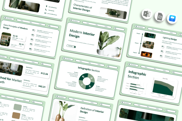 Modern Interior - Keynote Template