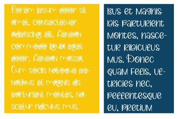 Monster Looks Duo Font PNG with transparent background - Preview 2