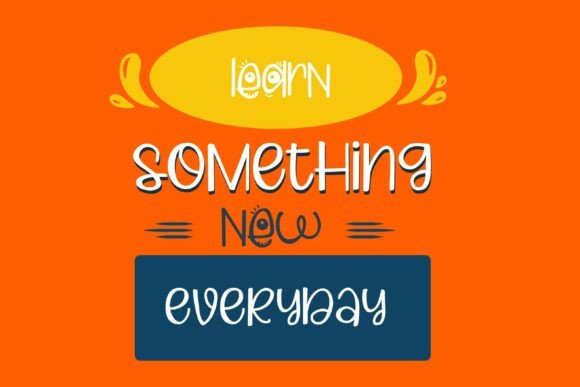 Monster Looks Duo Font PNG with transparent background - Preview 3