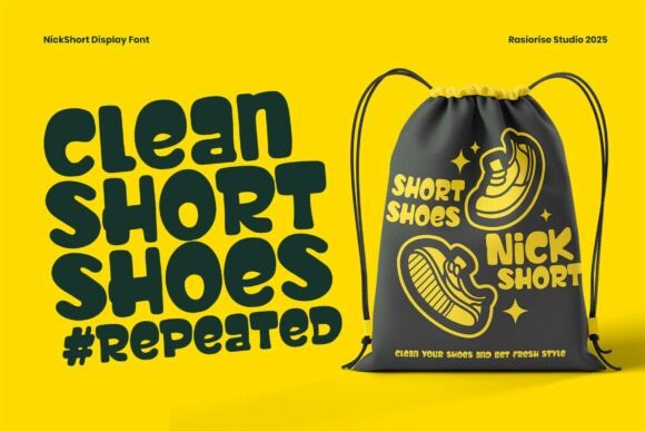 Nick Short Font PNG with transparent background - Preview 6