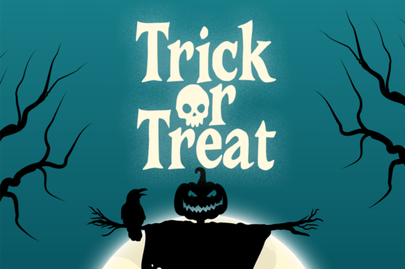 Night Fall Spooky Font PNG with transparent background - Preview 1