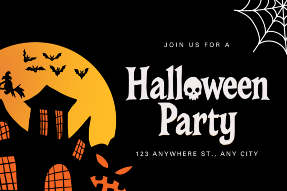 Night Fall Spooky Font PNG with transparent background - Preview 2