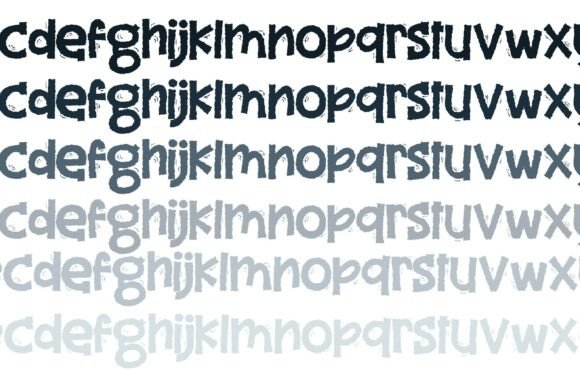 Peaberry Scary Trio Font PNG with transparent background - Preview 6