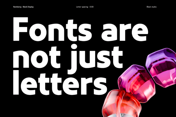 Rankberg Font font preview - 3