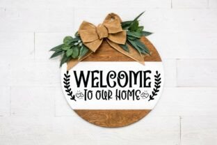 Round Welcome Sign SVG Bundle Graphic by Styled Stock Mock · Creative ...