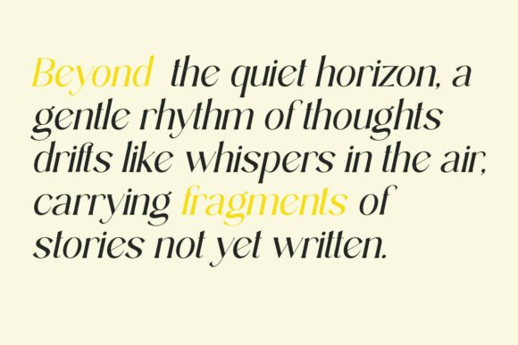Sarghet Slant Font PNG with transparent background - Preview 1