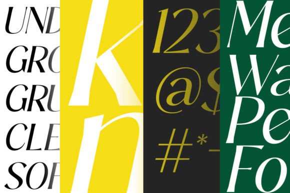 Sarghet Slant Font PNG with transparent background - Preview 5