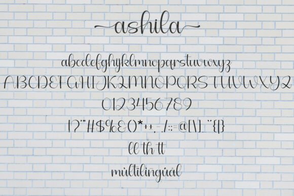 Ashila Font - Preview 5