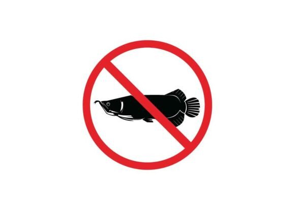 Prohibited and Dangerous Arwana Signs