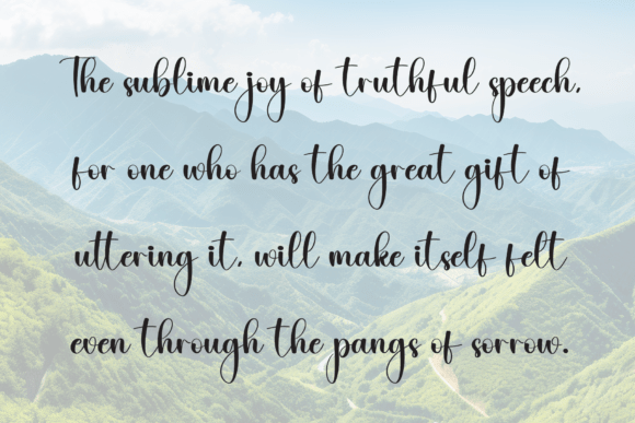 Angels Font - Preview 5