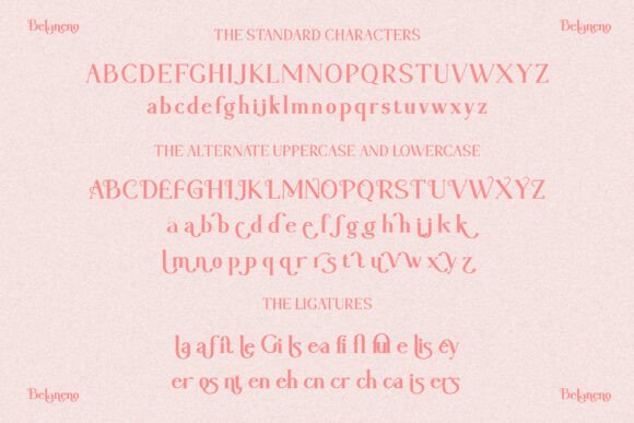 Belaneno Font - Preview 4