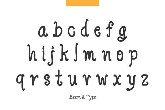 Blooming Font - Preview 4