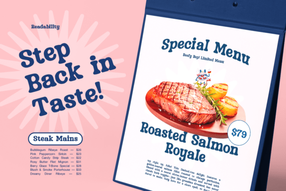 Bolder Hinger Font - Preview 4