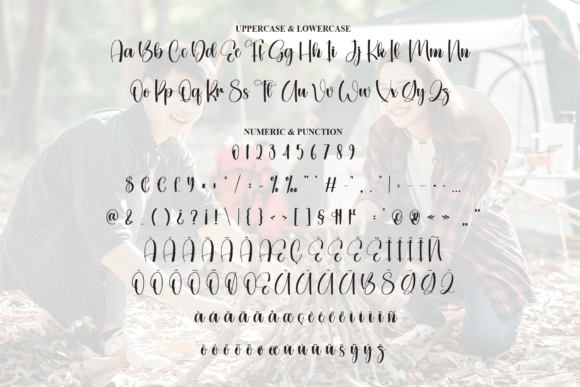 Camping Font - Preview 6