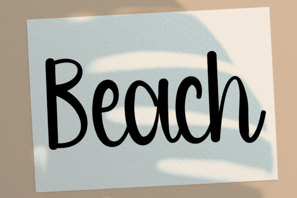 Camping Newyear Font - Preview 2