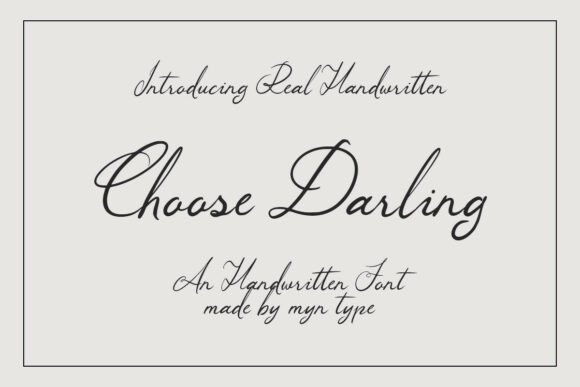 Choose Darling